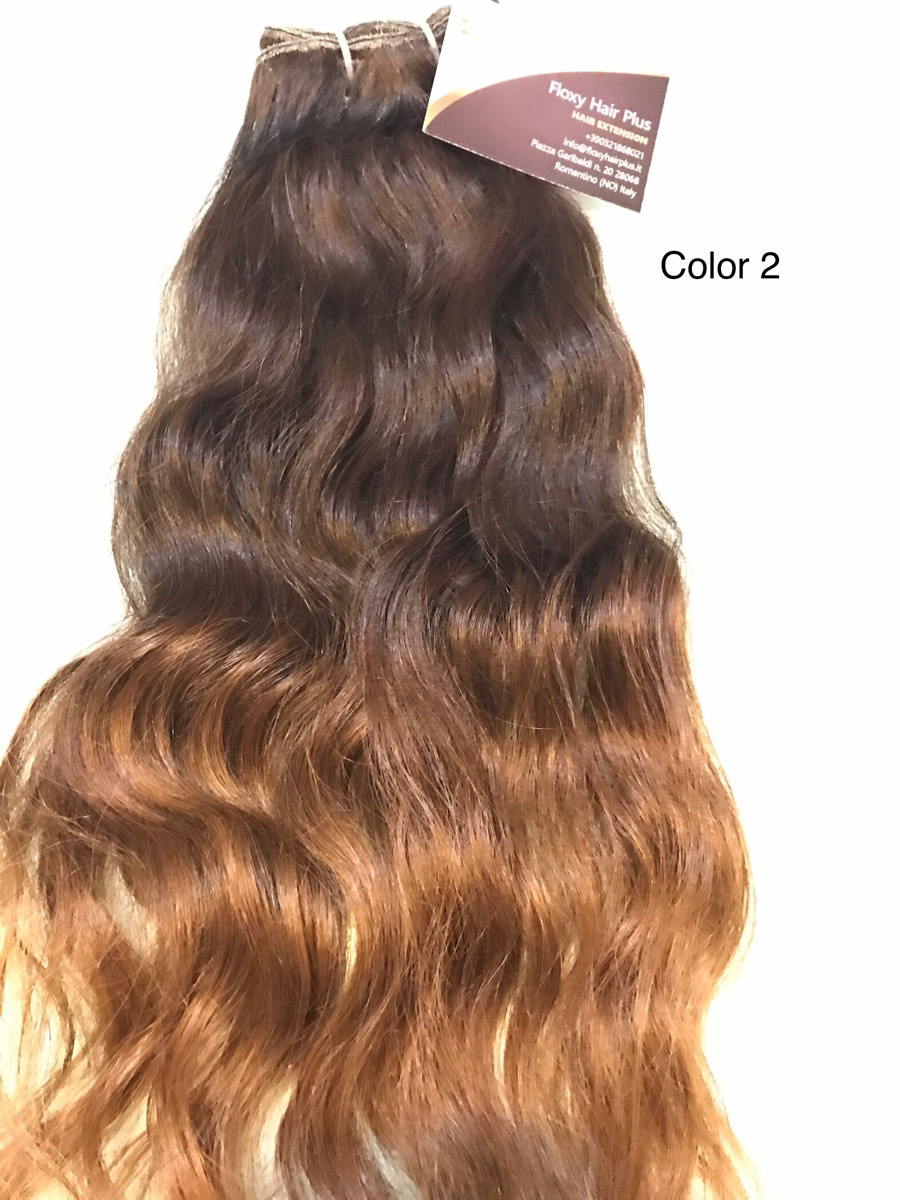 extension capelli ondulati